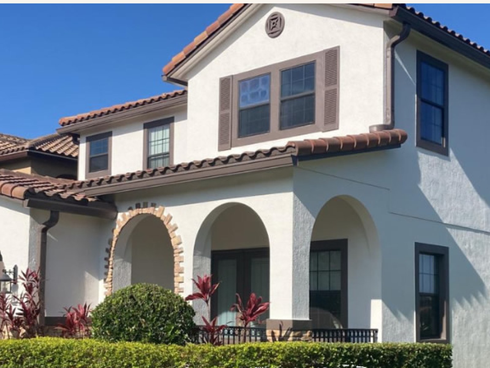 Finished exterior painting project — Two-Story Exterior in Viera, FL